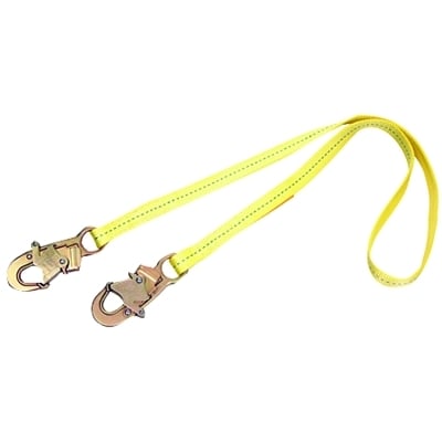 Capital Safety Web Lanyard, 6 ft, Double Locking Snaps Connection, 1 ...
