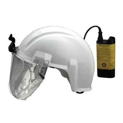 3M OH&ESD AS-400LBC, Airstream High Efficiency Headgear Respirator Sy ...