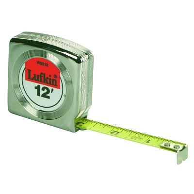 2-12 FT 3/4 Heavy Duty Metric Measure Ruler Tape w/Hand Strap