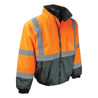 Buy Radians SJ110B Two-in-One High Visibility Bomber Safety Jackets, L ...