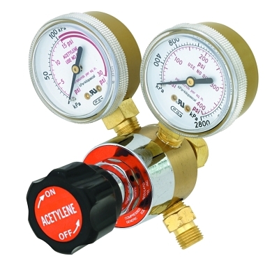 Buy Gentec Single Stage Regulators, Acetylene, CGA 200 