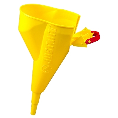 JUSTRITE® 11202Y, Funnel Attachment|Easy On Funnel For Type 1 Safety ...