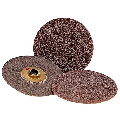 Roloc Discs 361F, Aluminum Oxide, 2 in Dia., 80 Grit | 3M