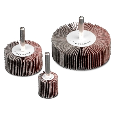 CGW Abrasives 39923, 1-1/2X1X1/4 Alum Oxide120 Grit Flap Wheel