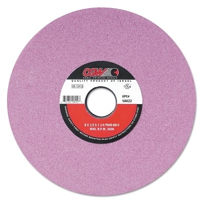 Buy CGW Abrasives Pink Surface Grinding Wheels, R/1-7 1/2 x 1/2