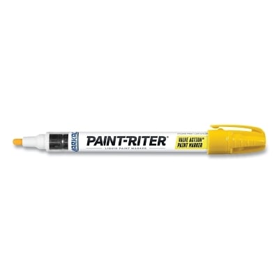 Markal 97052 Paint-Riter Valve Action Paint Marker Fluorescent Orange