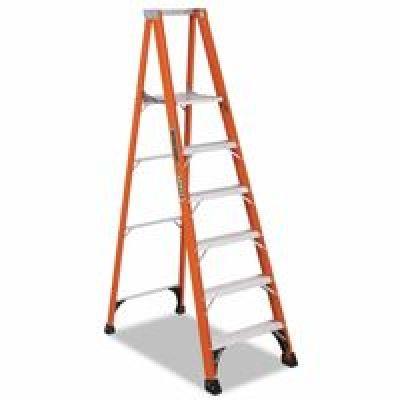 Louisville Ladder® FS1408HD, 8' Brute 375 Fiberglassstep Ladder ...