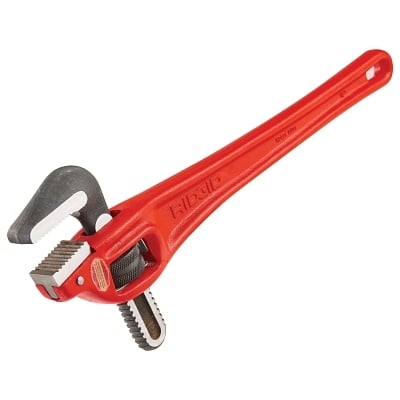 Ridge Tool Company Cast Iron Pipe Wrenches, Alloy Steel Jaw, 18 in ...