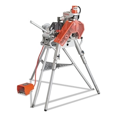 Ridge Tool Company 920 Portable Roll Groover w/2-6 Sch. 40, 8-12 Sch ...