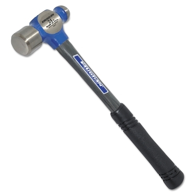 Vaughan Ball Pein Hammer, Straight Fiberglass Handle, 14 1/2 in, Forged ...