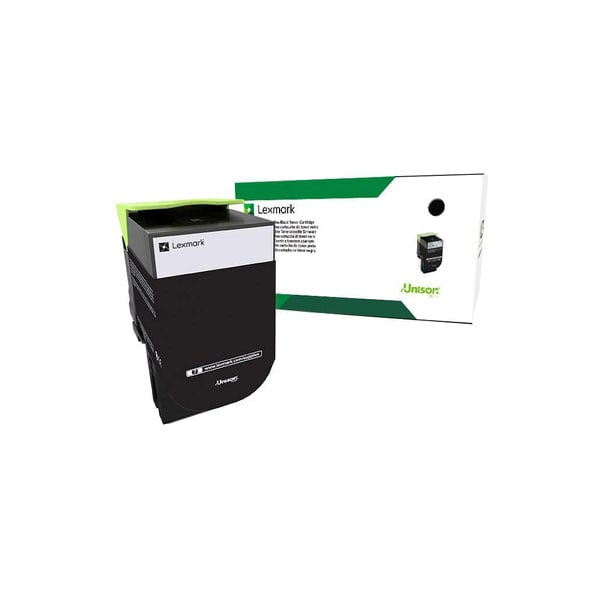 70C10K0 Return Program Toner, 1,000 Page-Yield, Black 70C10K0 Return Program Toner, 1,000 Page-Yield, Black
